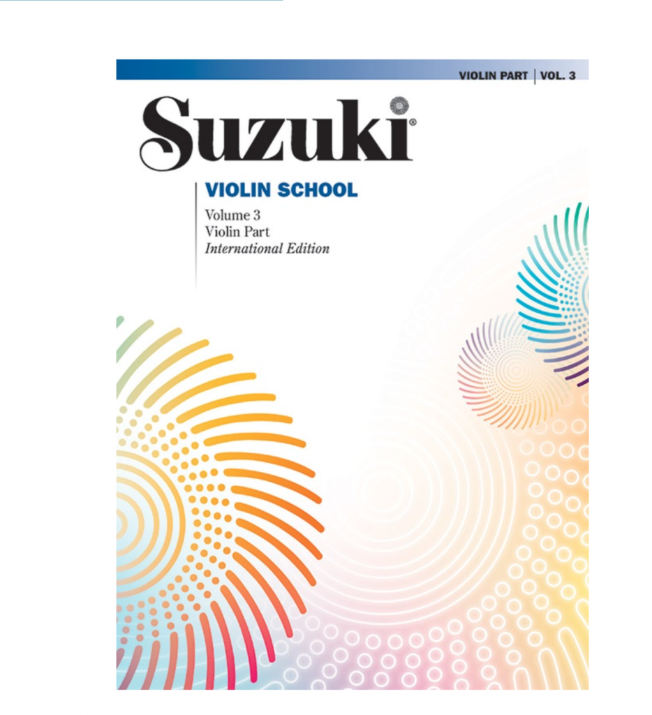 Suzuki Violin School, Volume 3 – Sala Beethoven